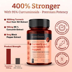 PureClinica capsule with black pepper extract improves absorption.