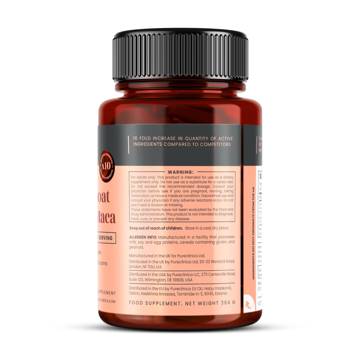 PureClinica quality assurance seal indicating rigorous testing and safety standards