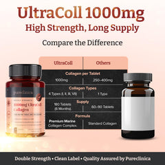 PureClinica UltraColl bulk packaging designed for long-term savings.