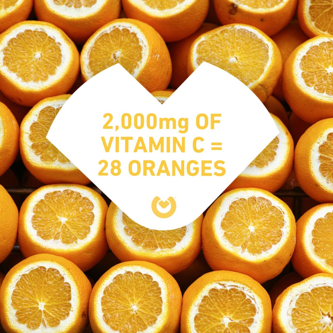 In-hand view suggests on-the-go vitamin C for travel and workouts.