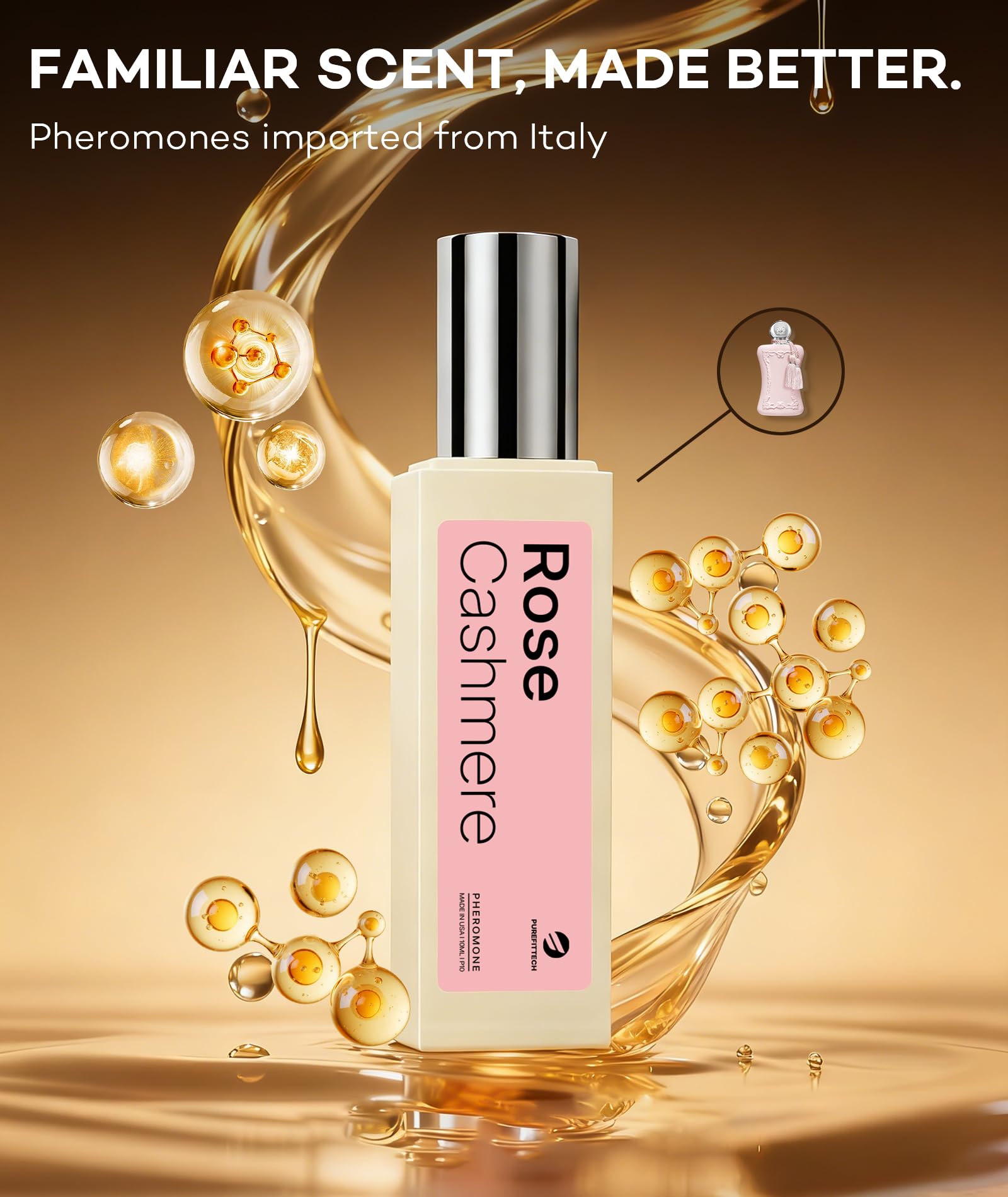 Purefittech USA-made fragrance in a California lab using local ingredients