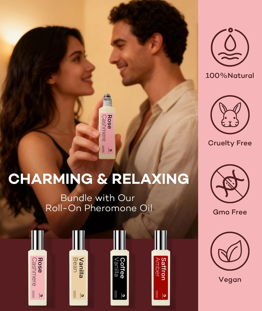 Purefittech pheromone formula with Italian pheromones for warmth-responsive scent