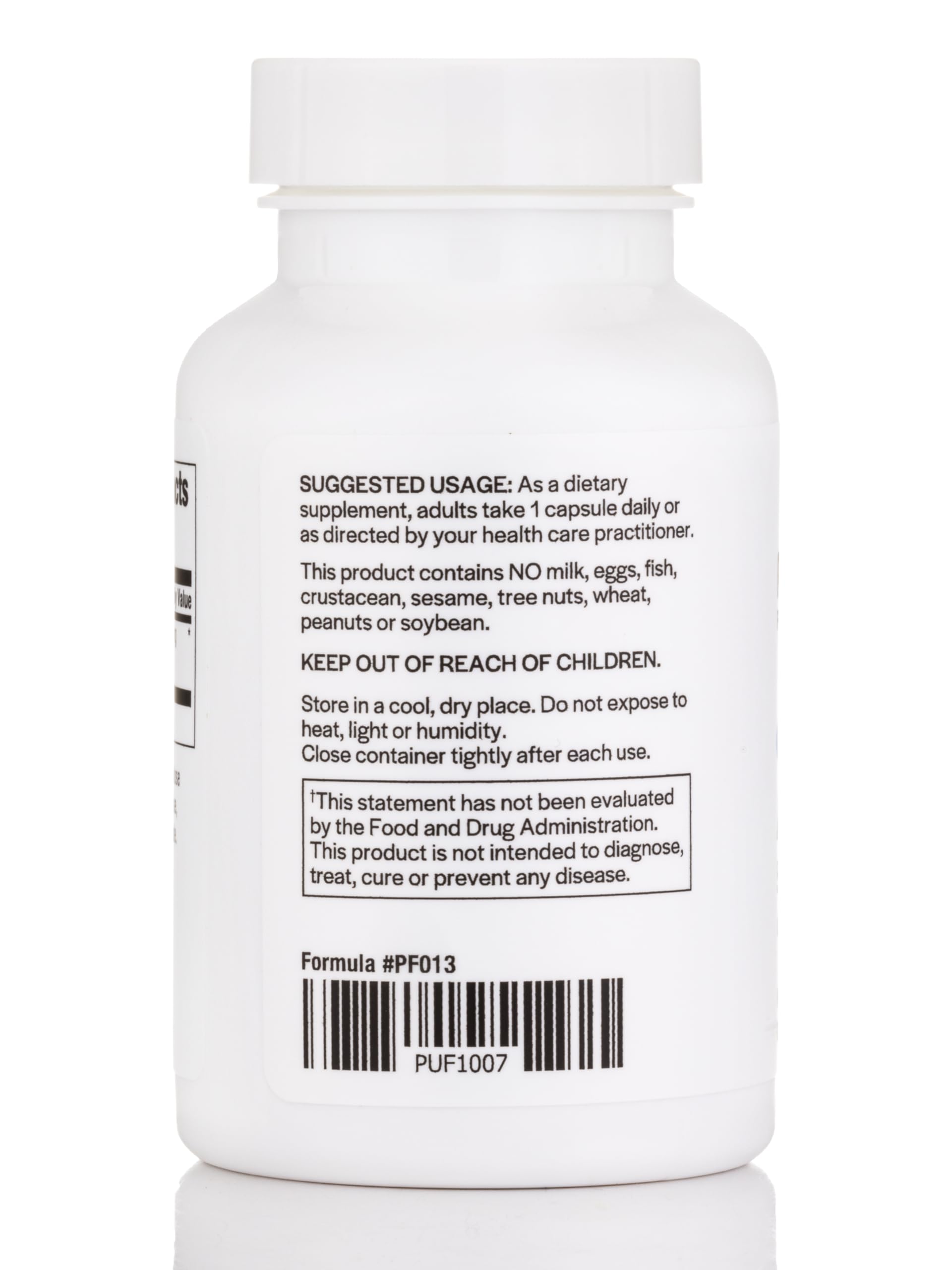 Close-up of PureFormulas Acetyl L-Carnitine capsules for focus and calm potential