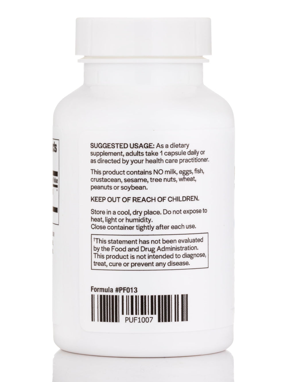 Close-up of PureFormulas Acetyl L-Carnitine capsules for focus and calm potential