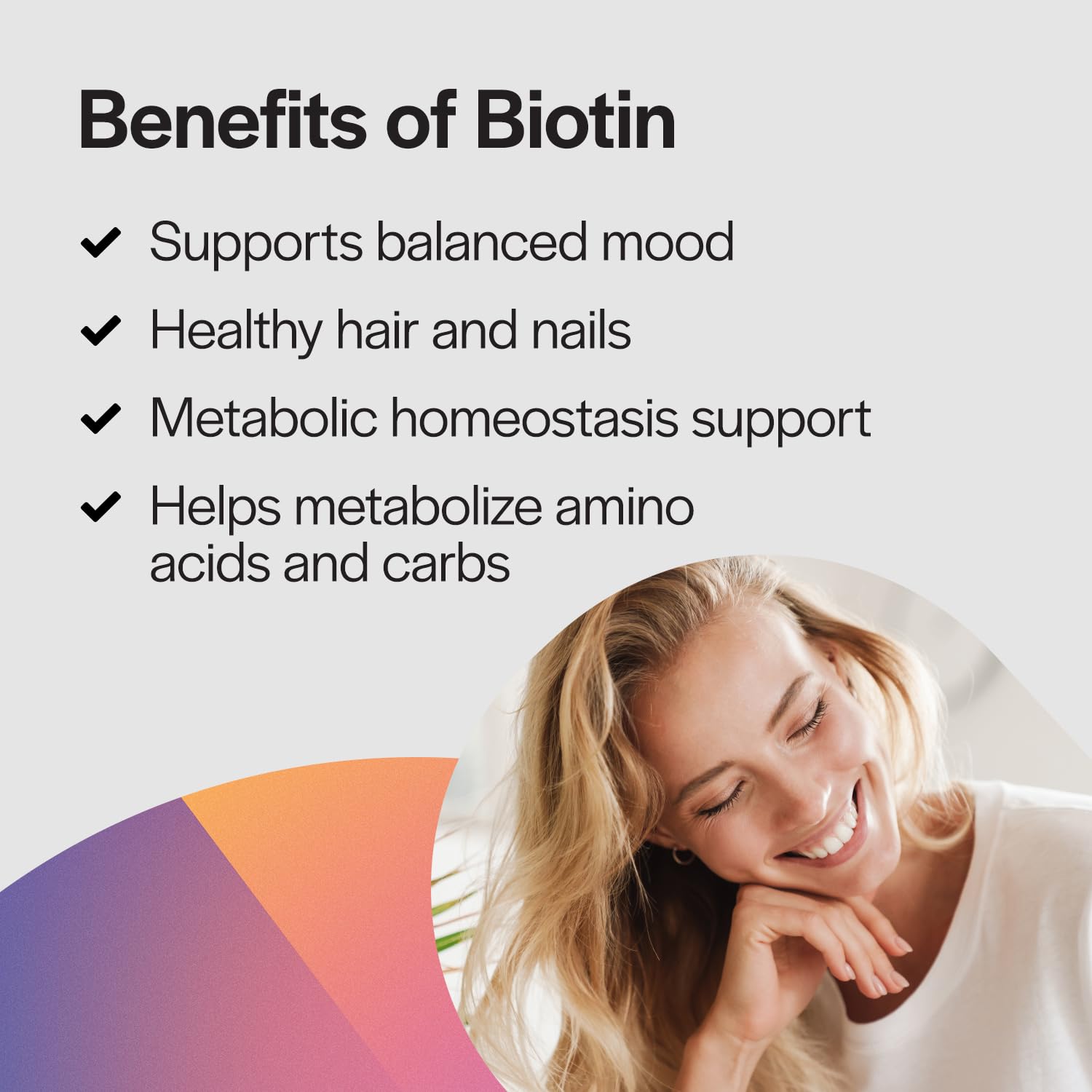 PureFormulas Biotin 8000 mcg bottle displayed on a clean countertop for daily routine.