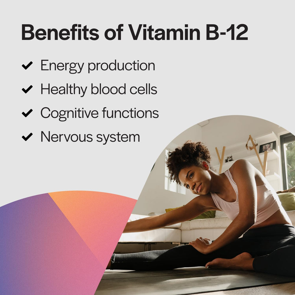 PureFormulas daily-use B12 drops bottle for convenient routine