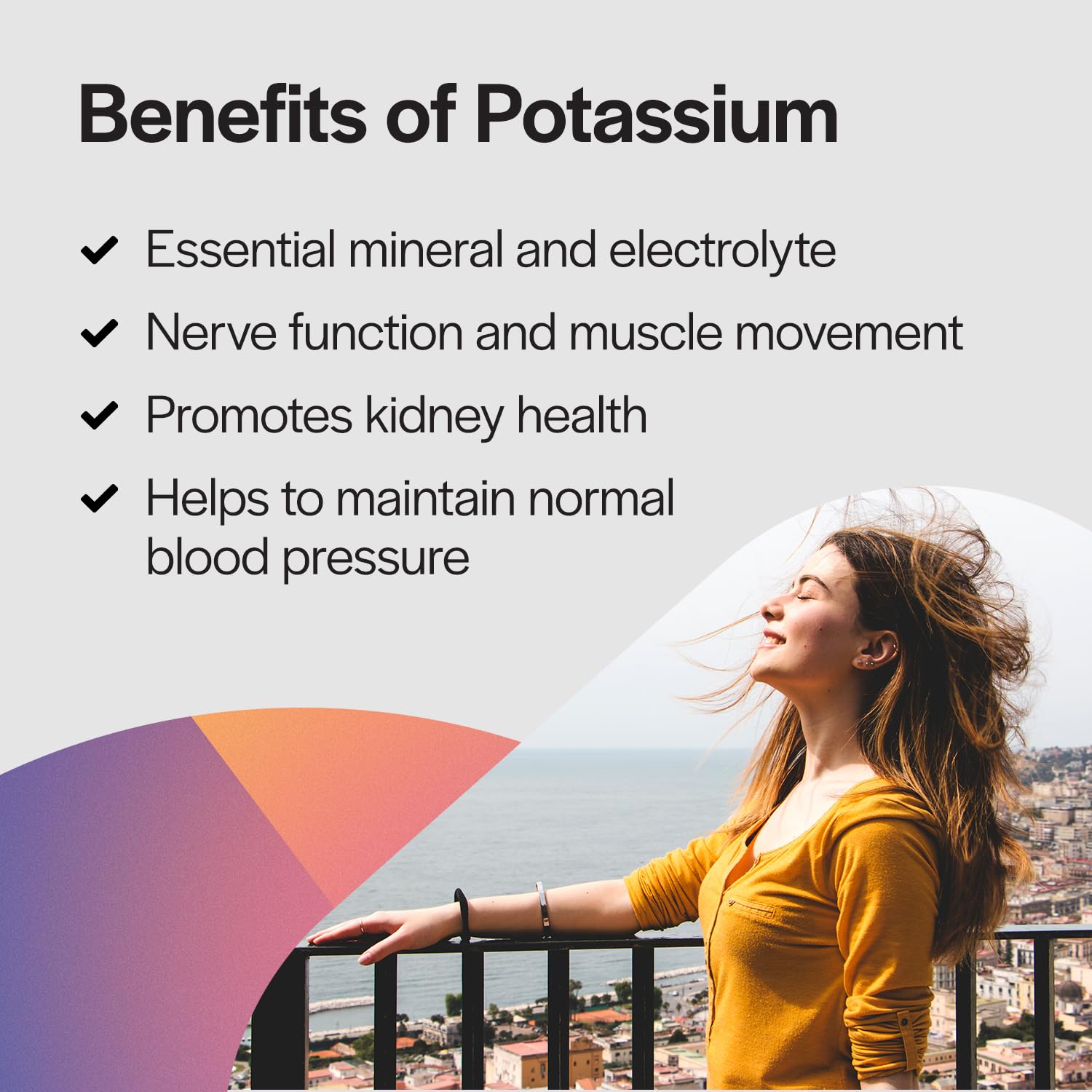 PureFormulas potassium label reading with dosage details