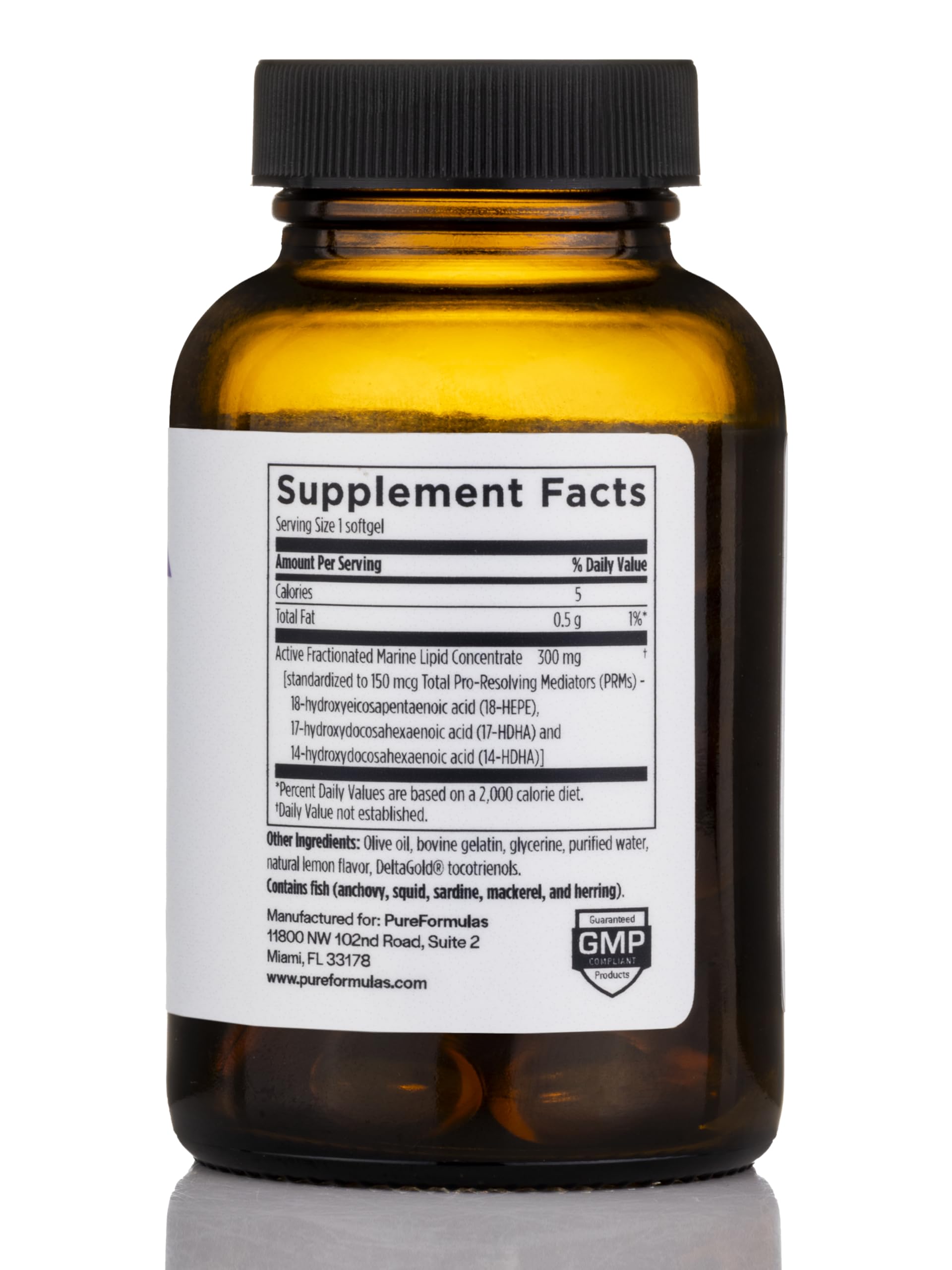 PureFormulas SPM Vital non-GMO, gluten-free ingredients — clean option for wellness.