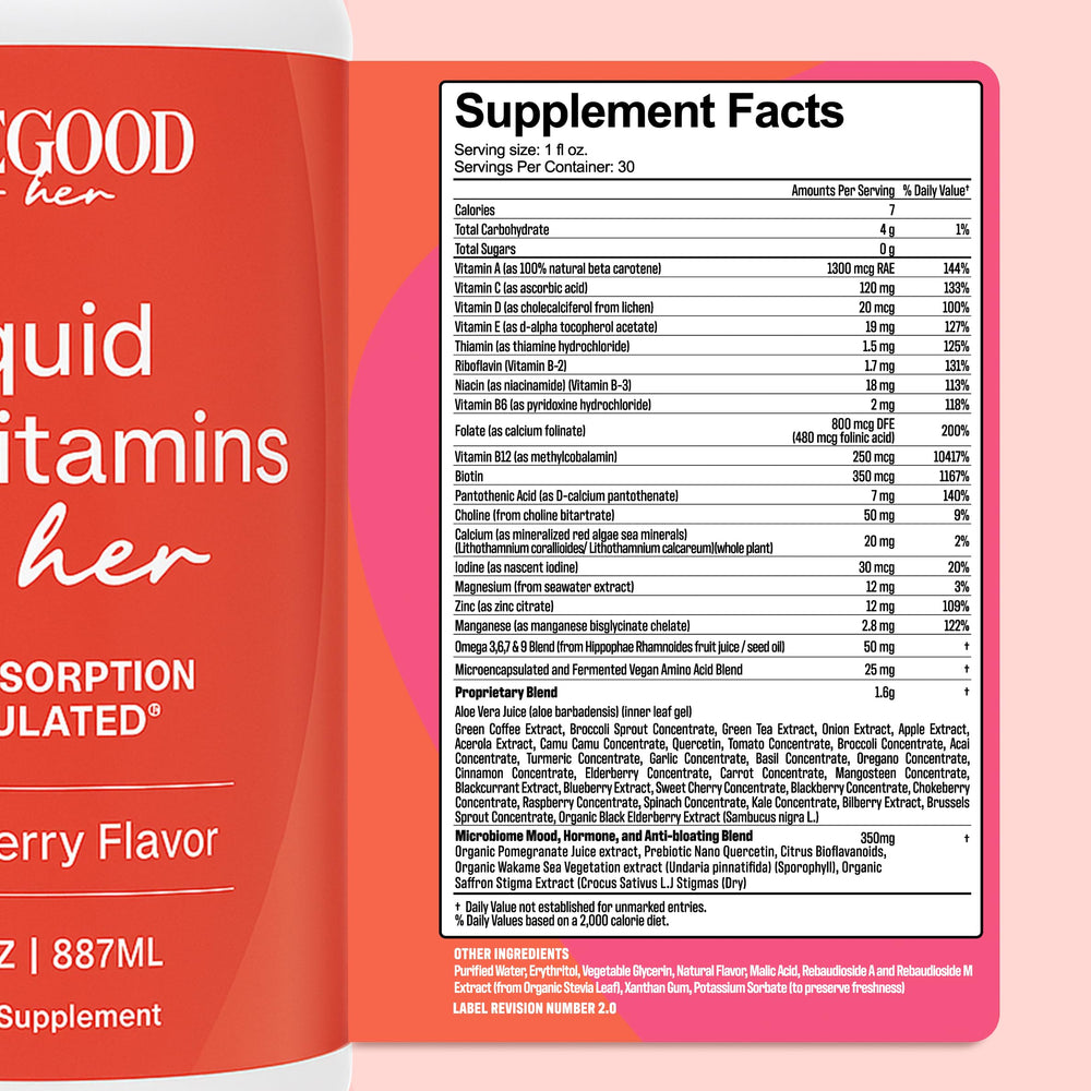 Sea buckthorn omega blend label hints at skin and hair support.
