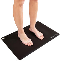 PureGrounding grounding mat 16x24 top view with conductive surface for indoor grounding.