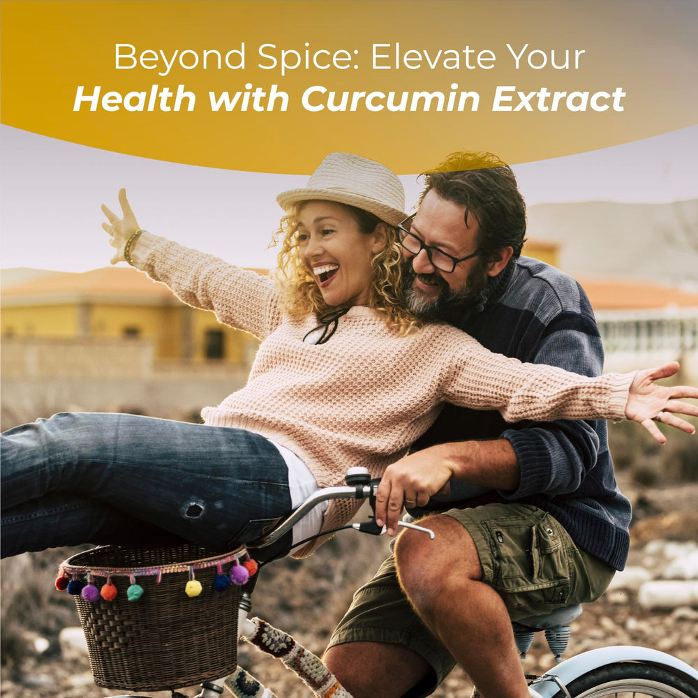 PureHealth Curcumin Extract bottle on kitchen counter during routine.
