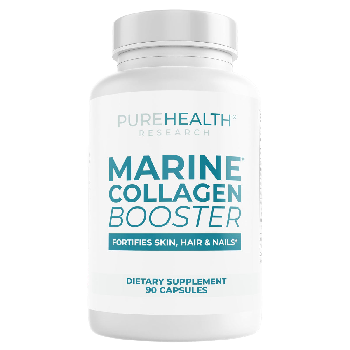 PureHealth Research Marine Collagen bottle demonstrating a premium skin-supporting formula.