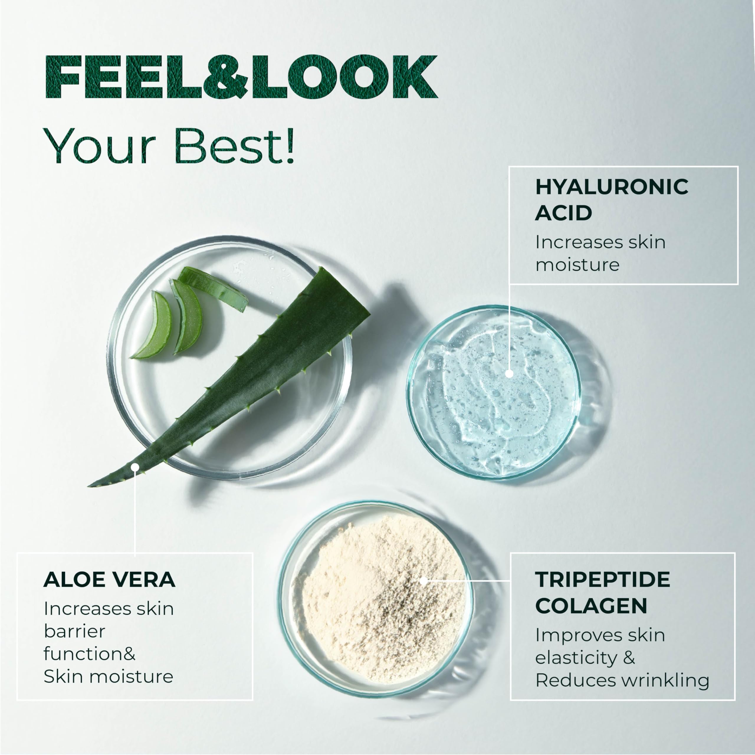 PureHealth Research marine collagen tripeptides highlighting absorption potential.