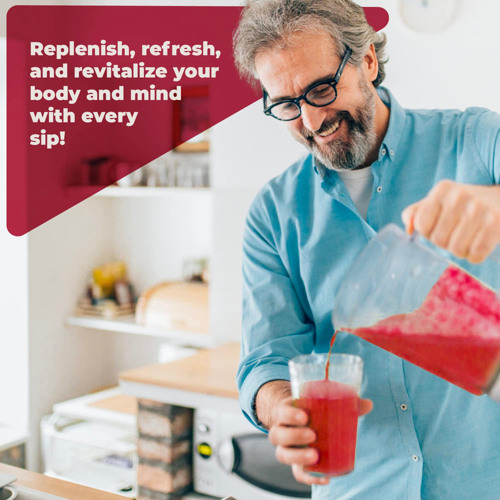 PureHealth Research Metabolic Reds nutrition facts panel emphasizes only 10 calories per serving.