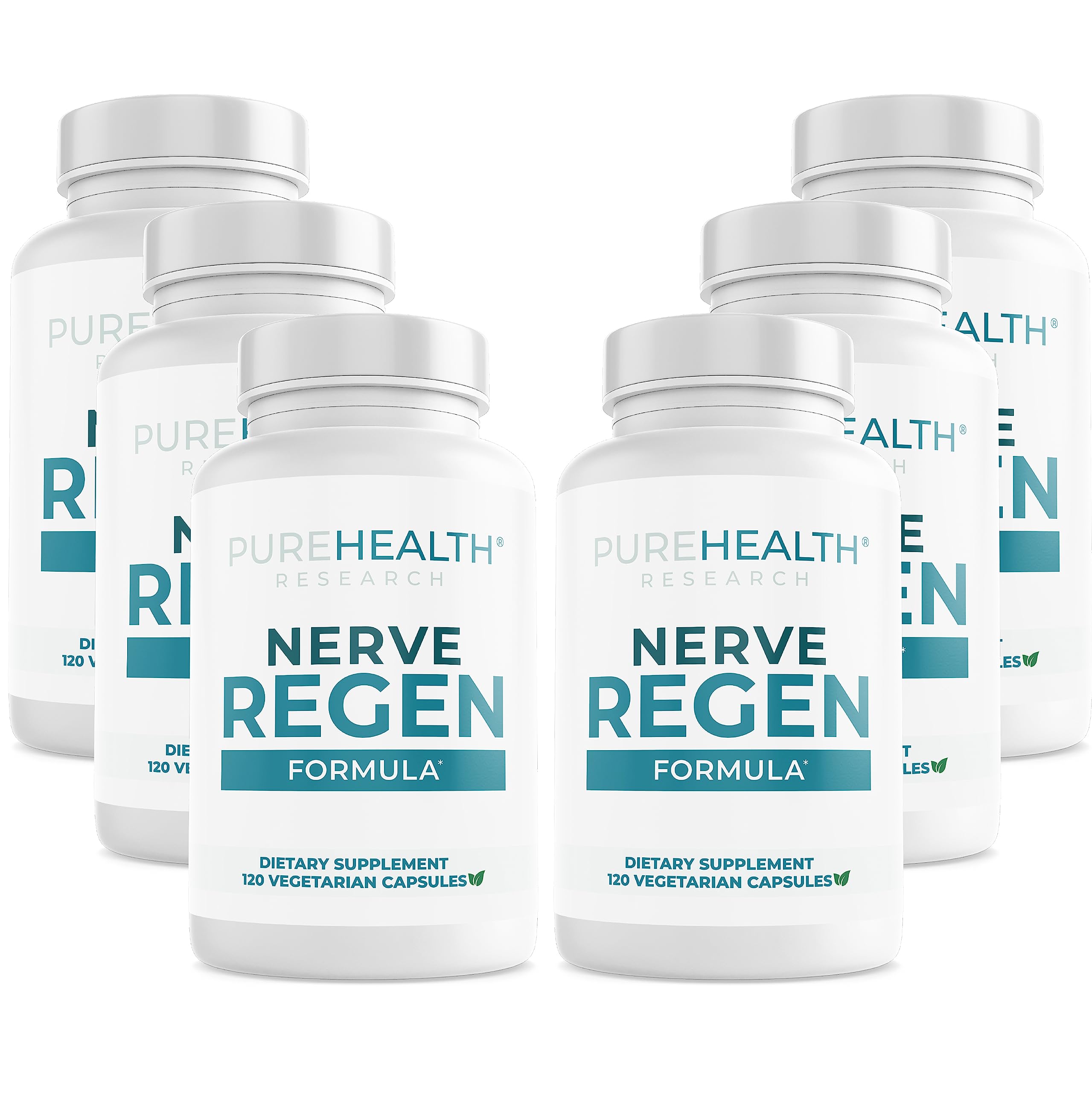 PureHealth Research Nerve Regen bottle front view supports nerve health