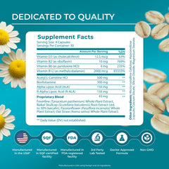 Close-up of PureHealth Research Nerve Regen capsules for easy intake.