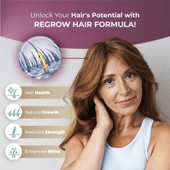 PureHealth ReGROW ingredients on label including keratin and biotin