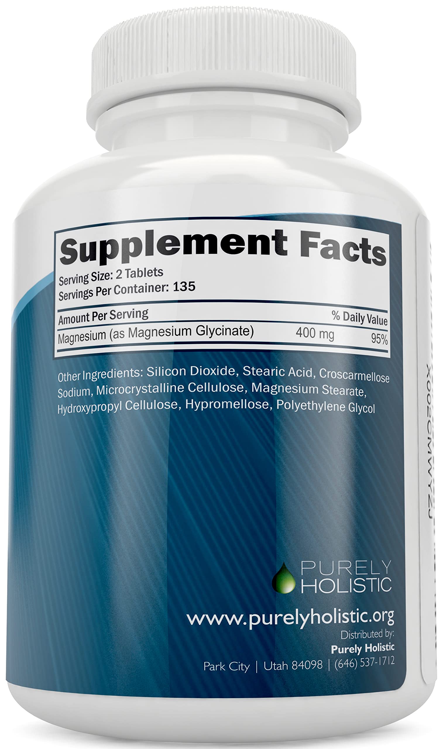 Purely Holistic 270-tablet bottle highlights four-month supply for long-term daily use.