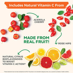 Purely Holistic Vitamin C bottle highlighting rosehip and acerola blend.