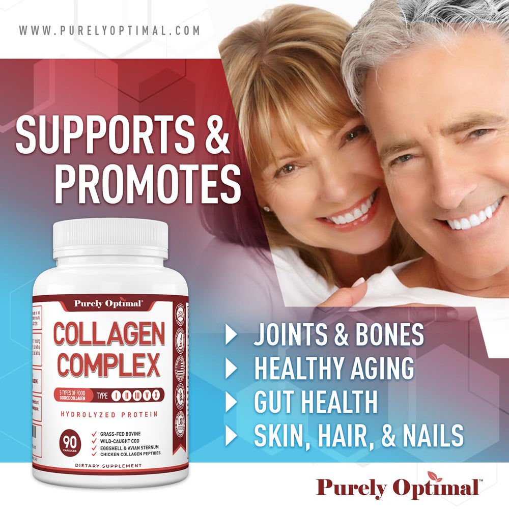 Purely Optimal capsules for hair, skin and nails with glossy finish.