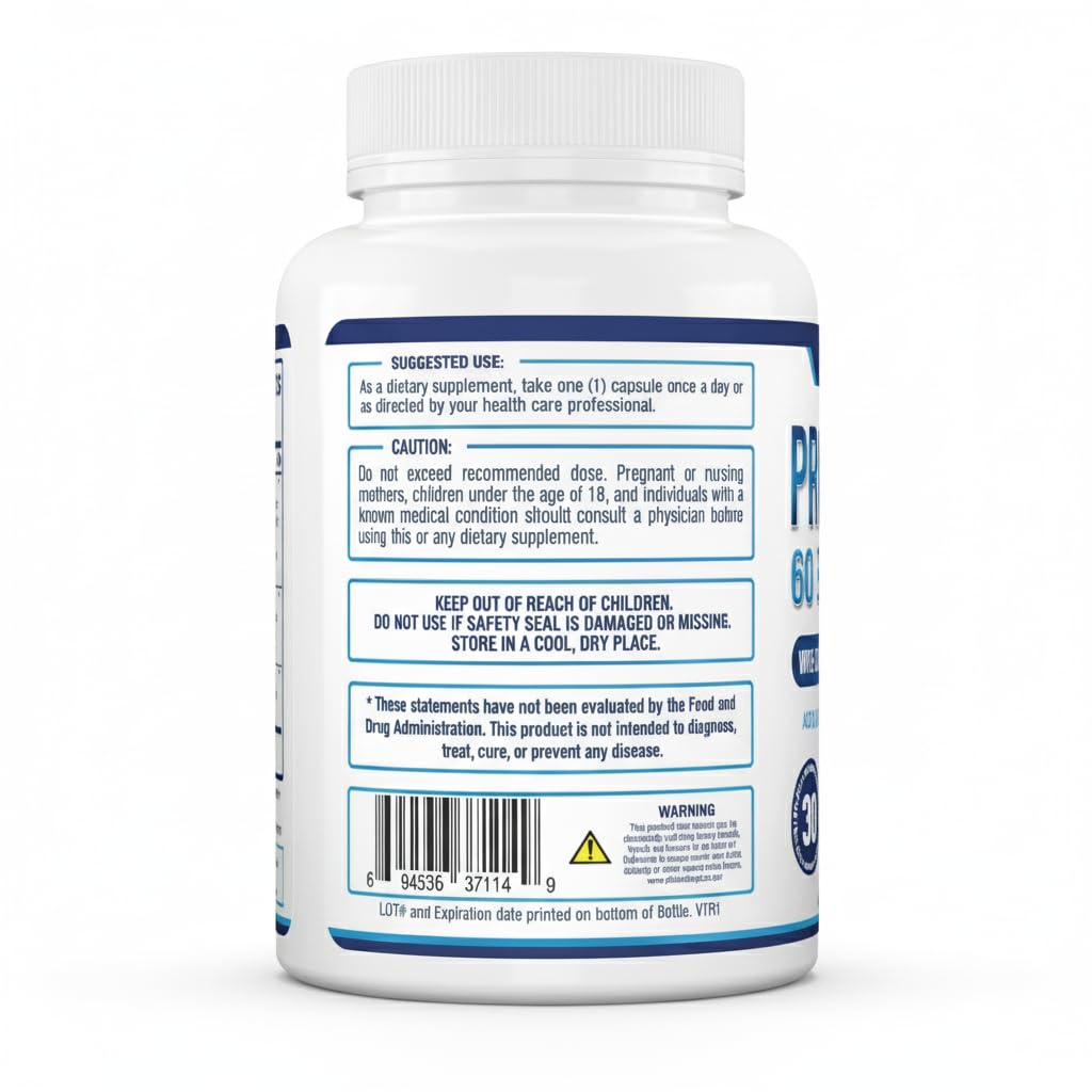 Purely Optimal Family-Friendly packaging bottle supports daily probiotic routines.