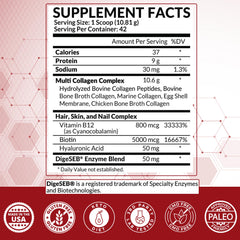 Purely Optimal Multi Collagen Powder blends into coffee for a smooth morning