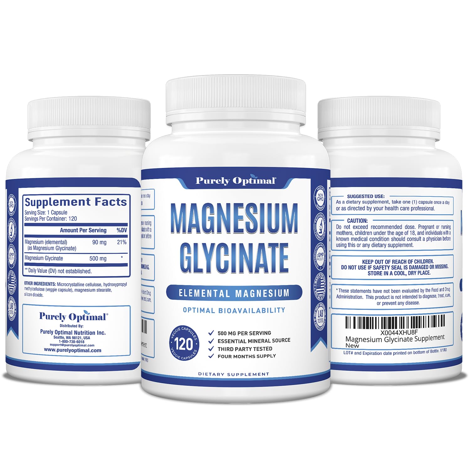 Active lifestyle scenario with Purely Optimal magnesium bottle nearby.