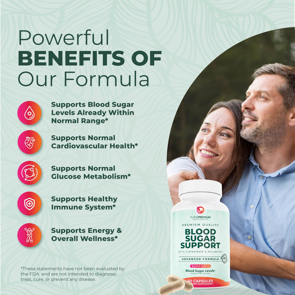 PurePremium 20-ingredient formula icon highlights diverse nutrients for daily balance.