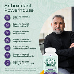 PurePremium Black Seed Oil capsules closeup showcases smooth capsules and quality.