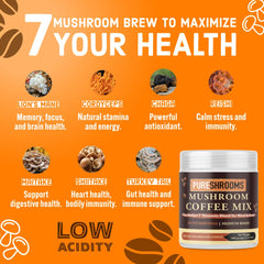 PureShrooms organic mushroom blend close-up with fruiting bodies for consistent flavor