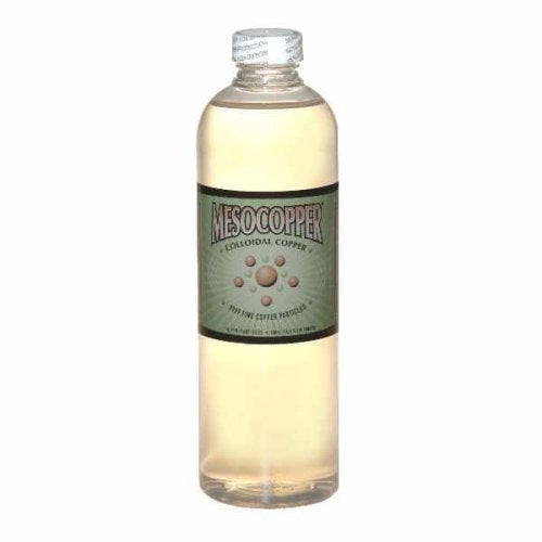 Purest Colloids MesoCopper bottle with 10 ppm copper for skin health support