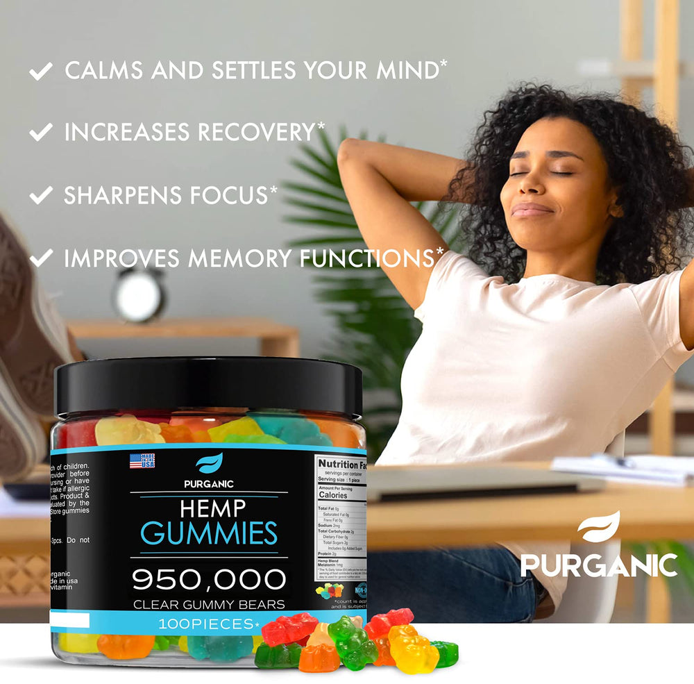 Purganic USA-made gummies with natural fruit flavors for daily enjoyment.