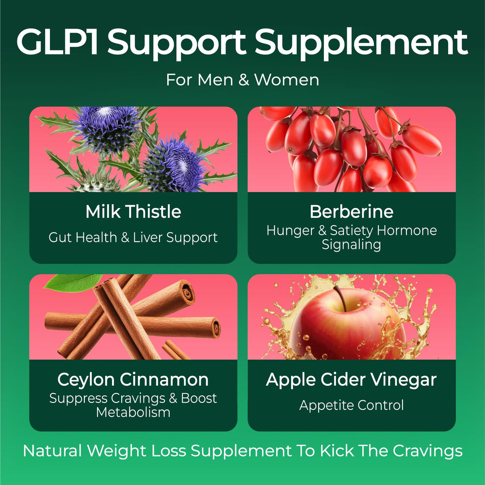 Purify Life berberine cinnamon milk thistle gummies package emphasizes potent ingredients.