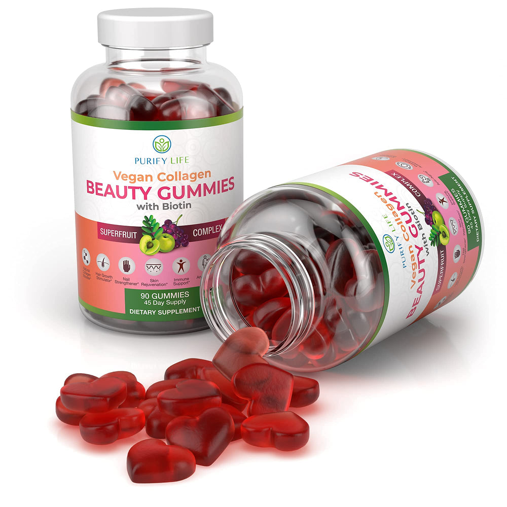 Purify Life biotin resveratrol vitamins bottle supports daily multivitamin use.