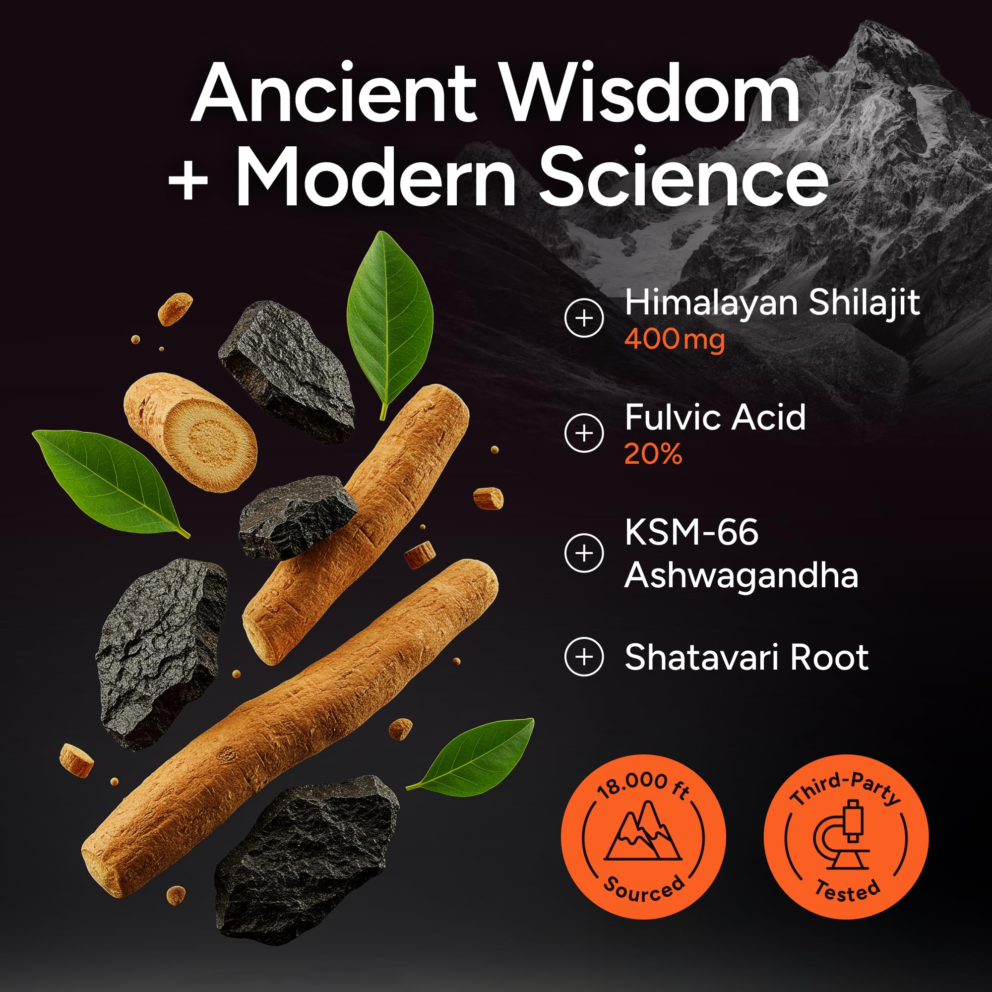 Purify Life Shilajit gummies naturally flavored without bitter aftertaste promise.