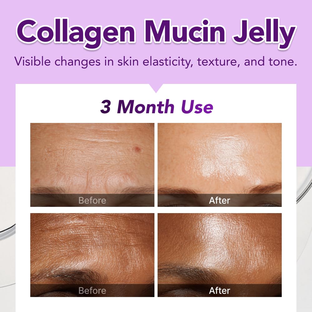 Purika Mucin Glow kiwi-stick display highlights convenient daily skincare support.