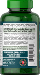 Puritan's Pride ABC Plus label closeup emphasizes no artificial additives