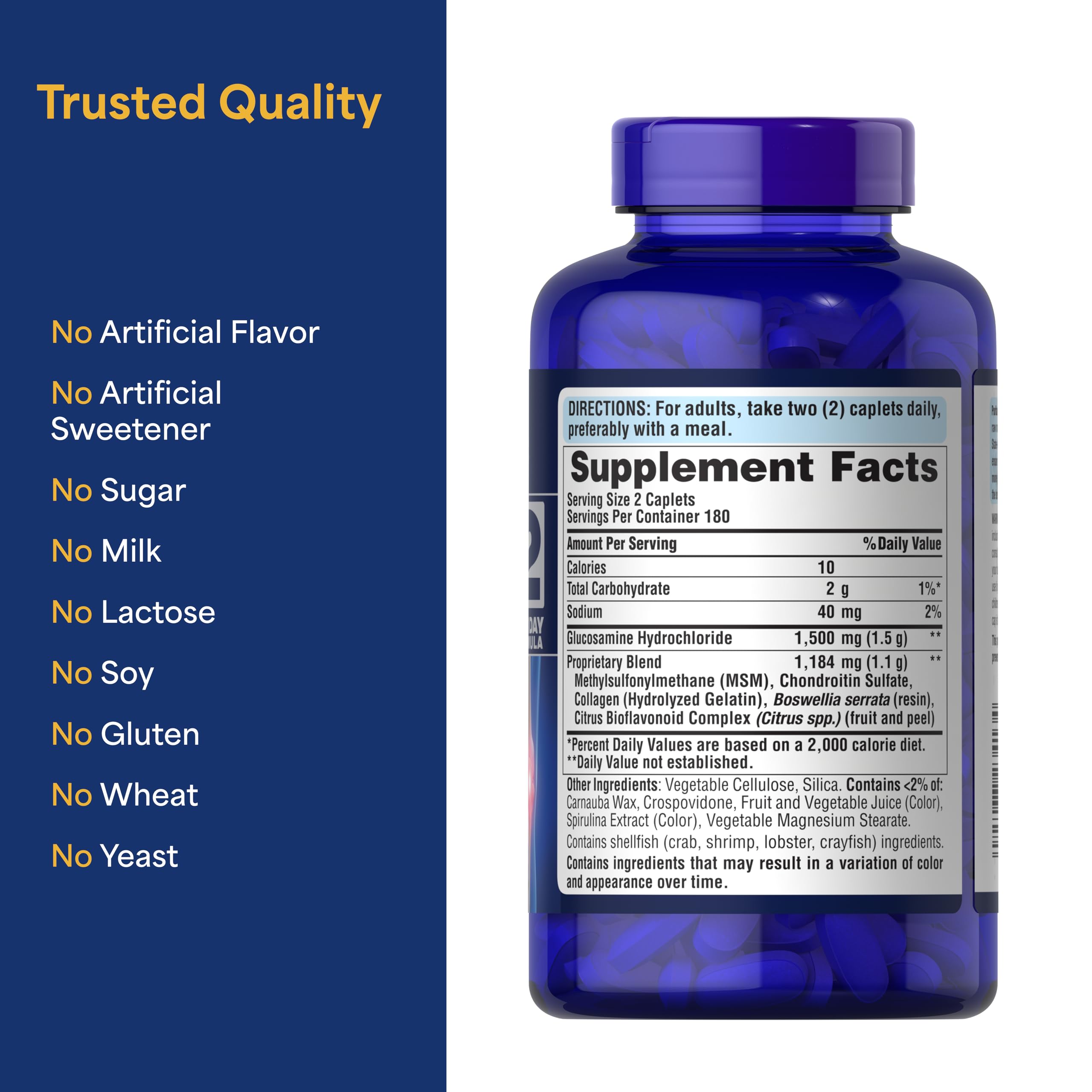 Puritan's Pride citrus bioflavonoids blend emphasizes antioxidant-enhanced formula.