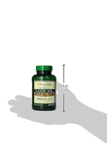 Puritan's Pride bottle seal helps preserve freshness and integrity of the oil.