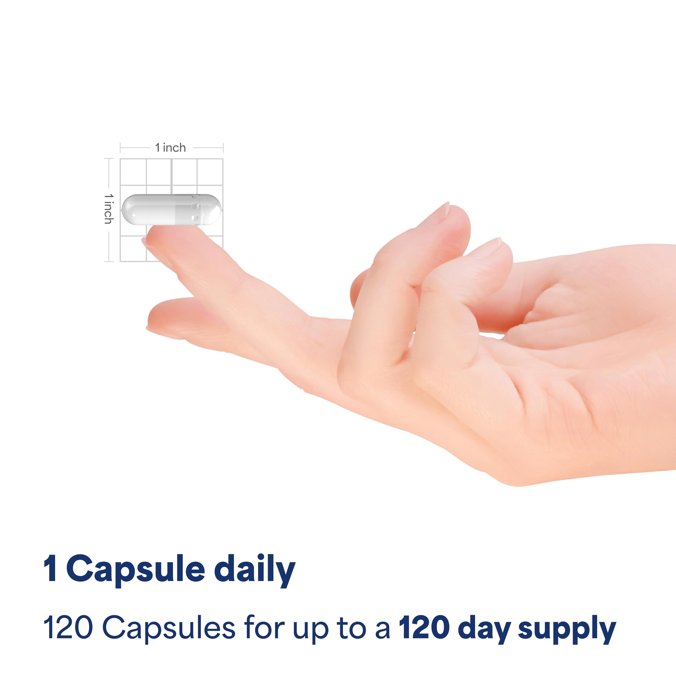 Puritan's Pride triple magnesium bottle back explains serving size and magnesium content.