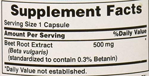 Puritan's Pride vegan beet root capsules ready for everyday routines.
