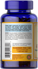 Puritan's Pride Vitamin E 450 mg softgel close-up highlighting antioxidant form.