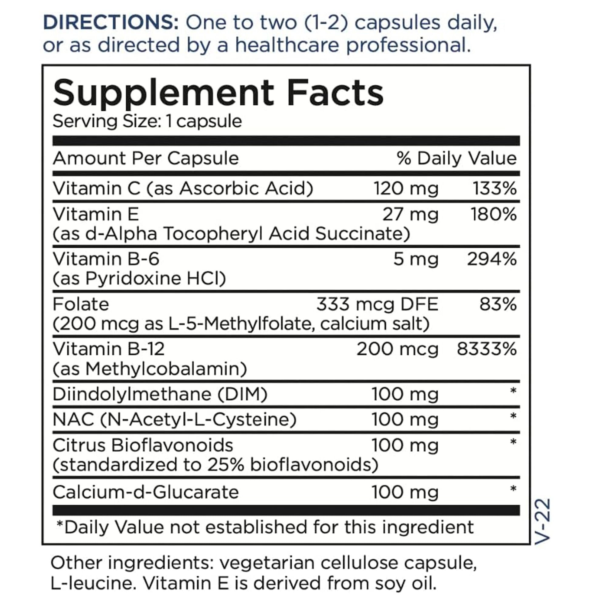 Purity focused packaging with BPA free bottle protecting light sensitive capsules