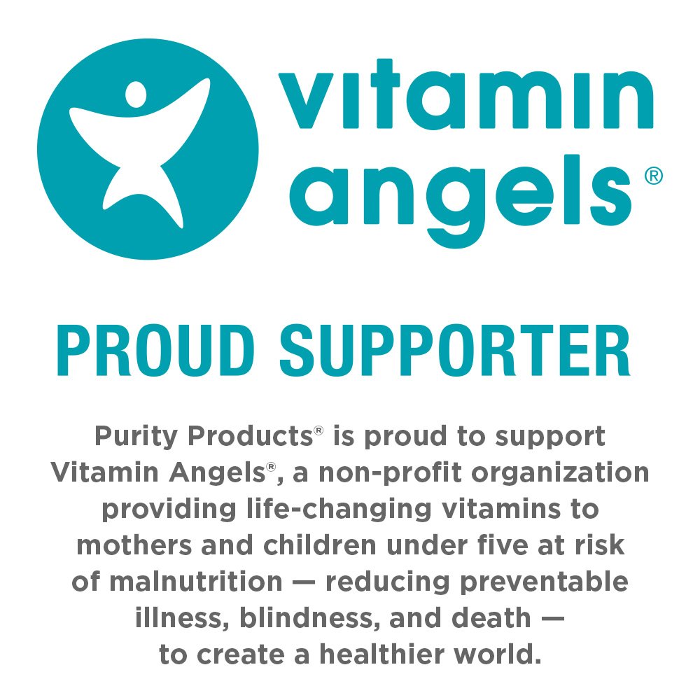 Purity Products easy-to-swallow capsules designed for daily use.