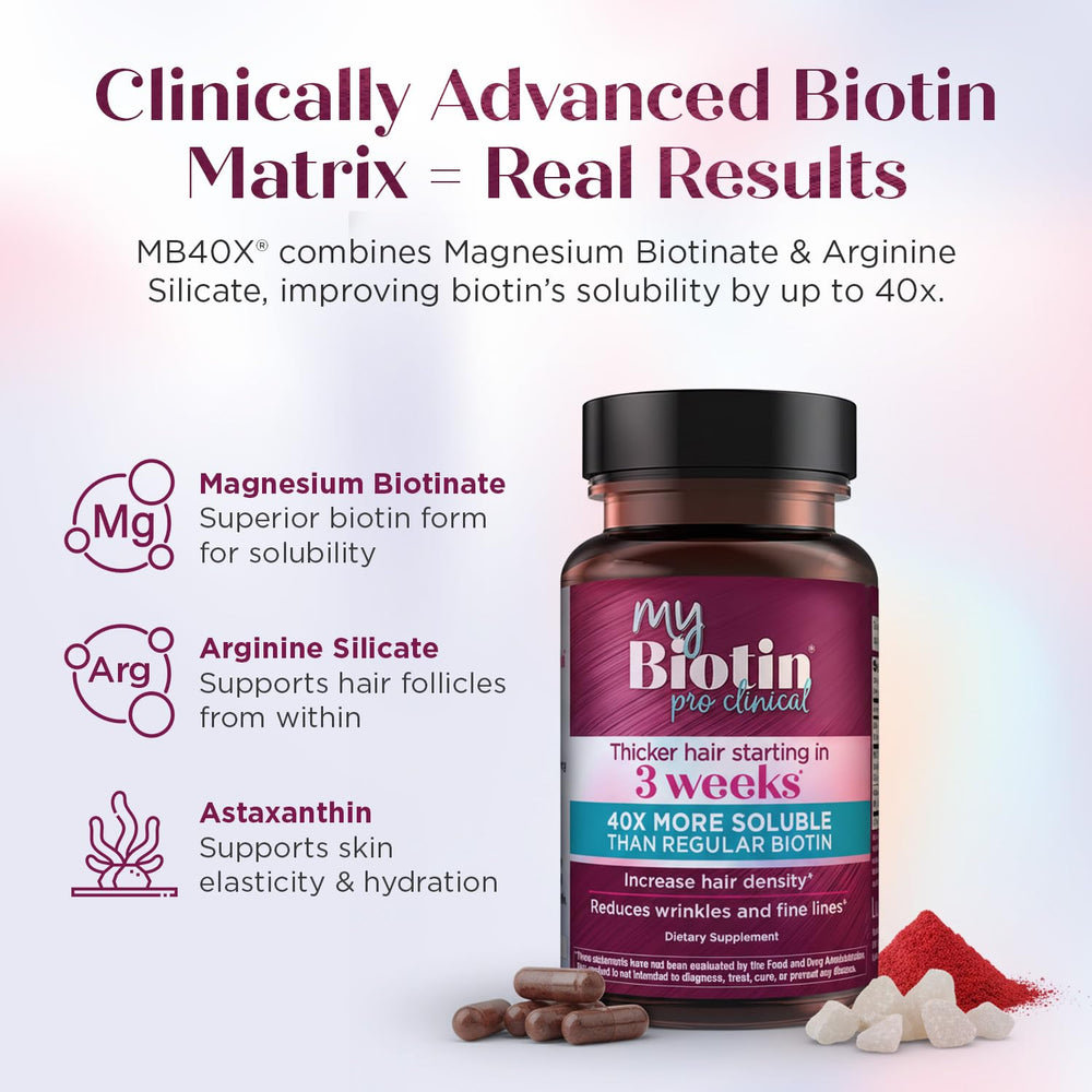 Macro view of MB40X matrix with astaxanthin detail.