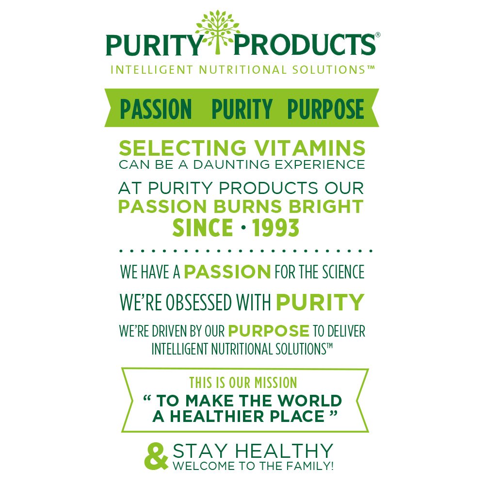 Purity Products patented ingredient visual signaling clinical study backing.