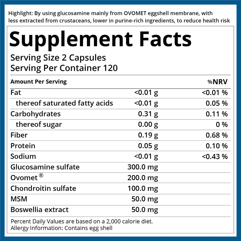 Purmeo active joint mobility capsules pictured for daily training