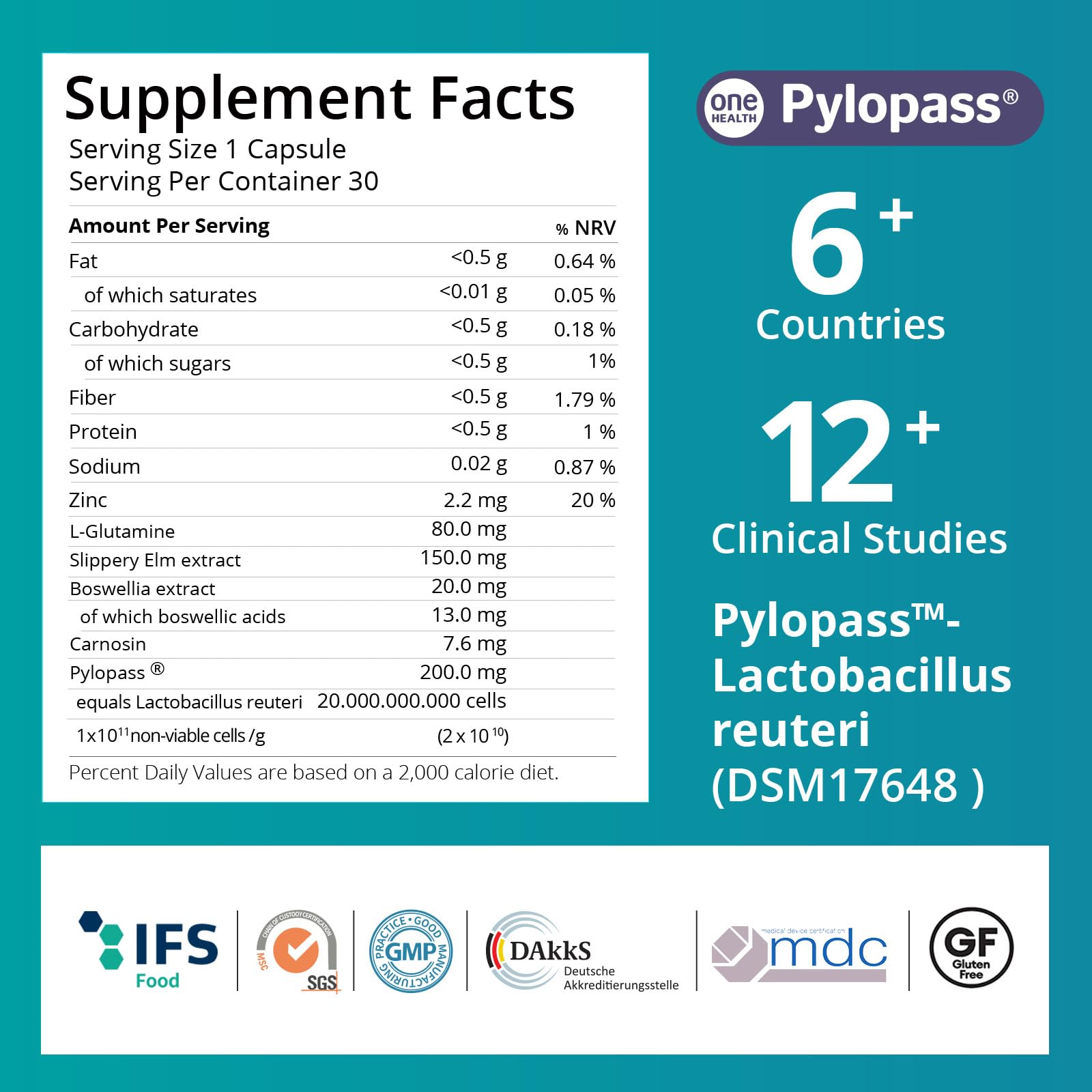 Purmeo Pylopass Lactobacillus reuteri visual highlight
