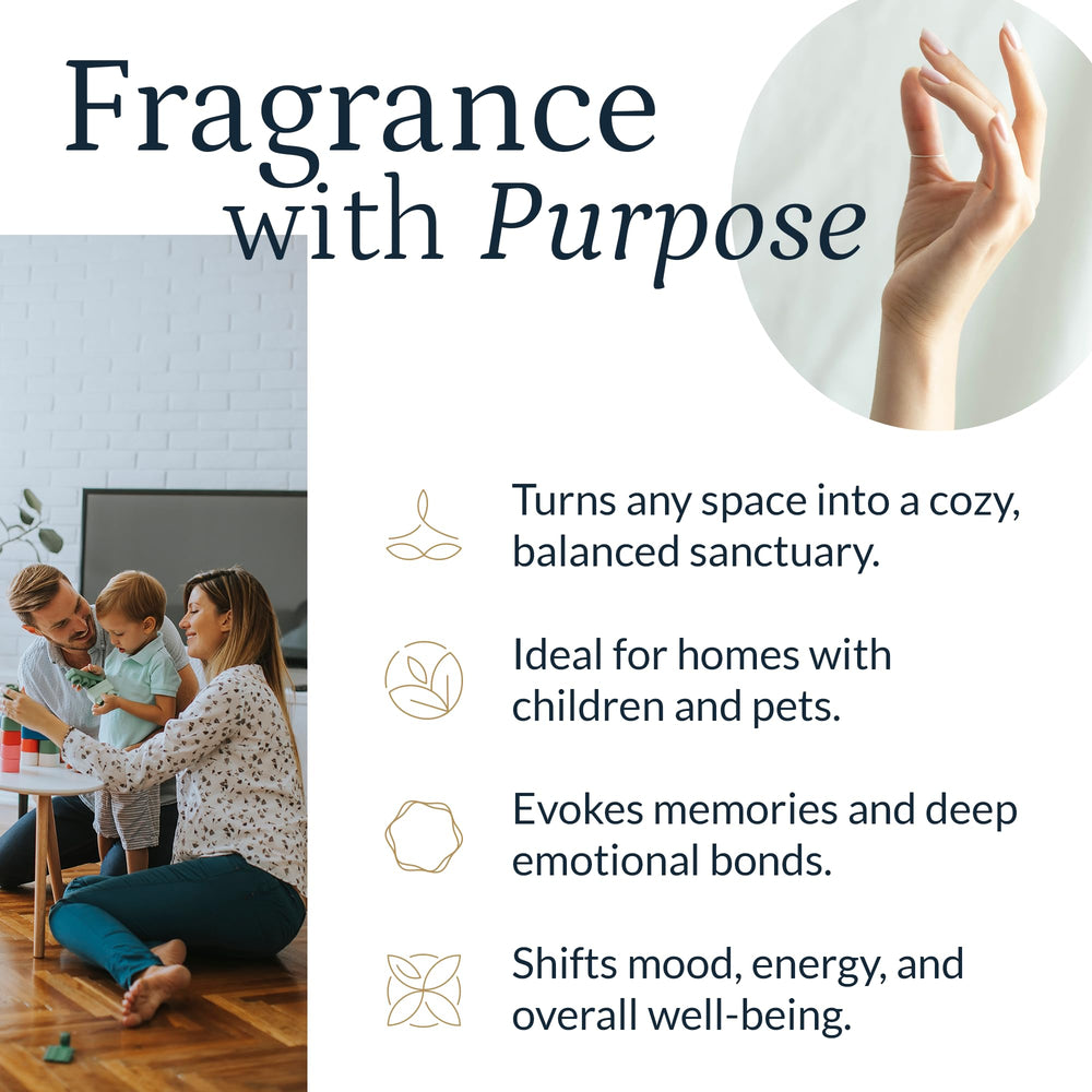 PuroSentido Paradise Tropical diffuser cloud illustrating steady aroma diffusion.