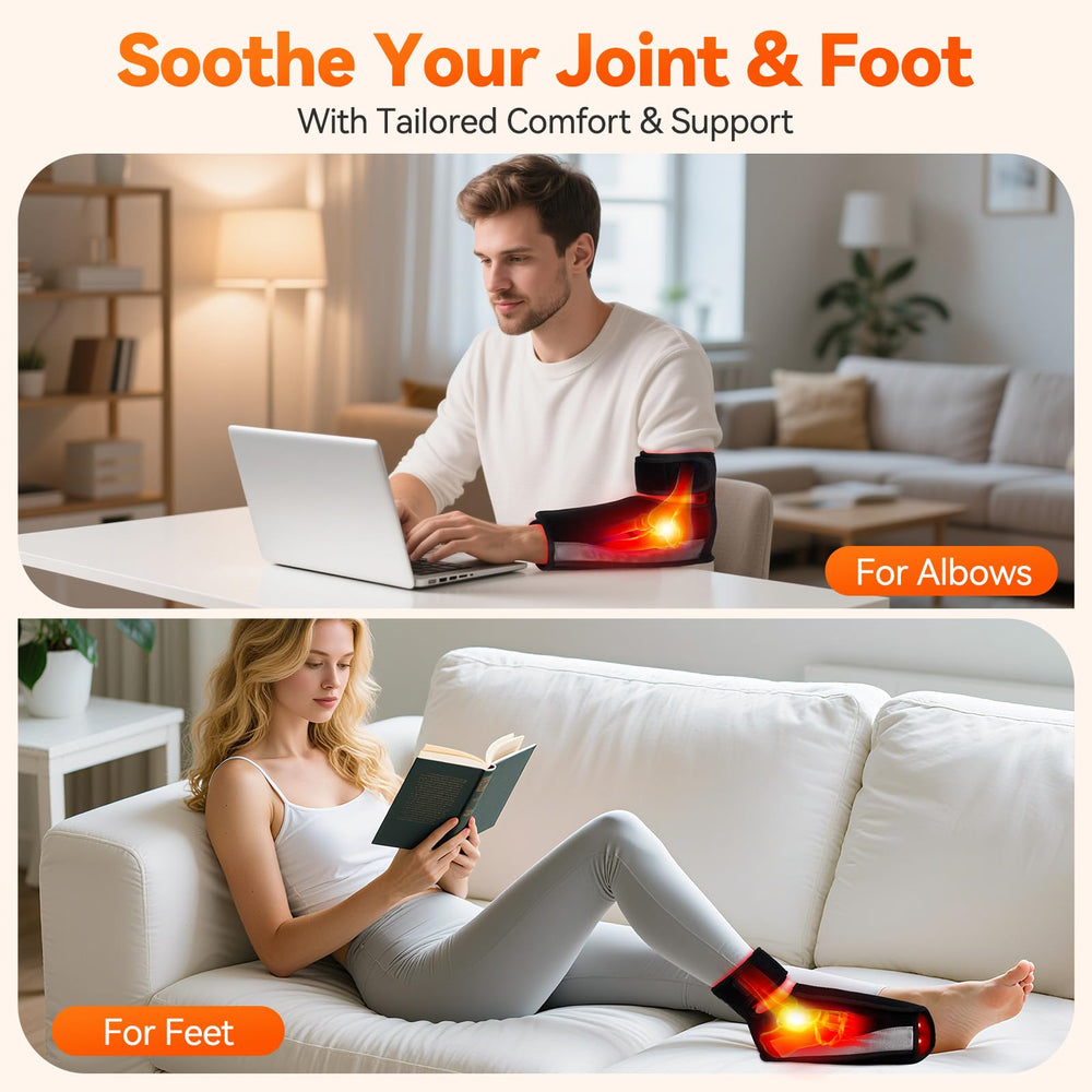 Puroth feet wrap inline timer display for precise session control